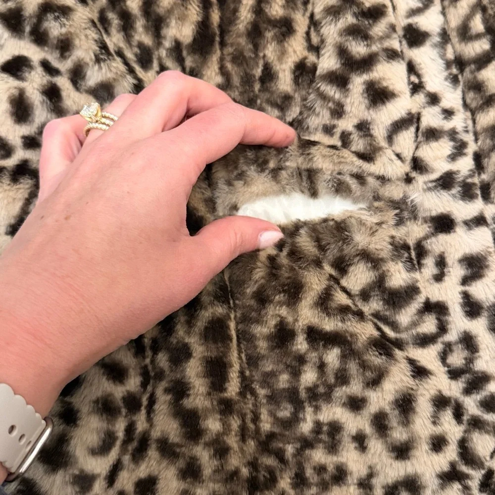 Carter's Fuzzy Animal Print Baby Suit